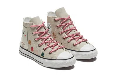 Converse (gs)  Chuck Taylor All Star High 'winter Holidays' In Neutral