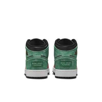 Air Jordan (gs)  1 Mid Se 'mj's Playground'