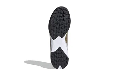 Adidas Originals (gs) Adidas X Ghosted.3 Tf 'white Metallic Gold Melange' In Multi