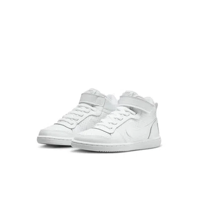 Nike (ps)  Court Borough Mid-top Sneakers White