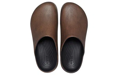 Crocs Dylan Burnished Clogs Unisex Mocha 45 In Brown