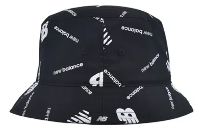 New Balance Logo Bucket Hat 'black'