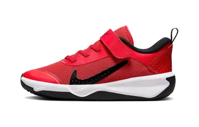 Nike (ps)  Omni Multi-court 'university Red White'