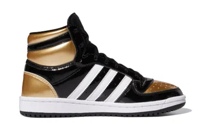 Adidas Originals (gs) Adidas Top Ten Rb J 'black Gold Metallic'
