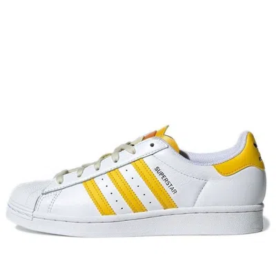 Adidas Originals (wmns)  Superstar 'hazy Yellow' In White
