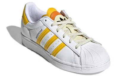 Adidas Originals (wmns)  Superstar 'hazy Yellow' In White