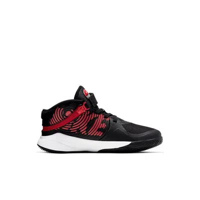 Nike (ps)  Team Hustle D 9 Flyease 'black Gym Red'