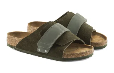 Birkenstock Kyoto Slide Sandal In Green