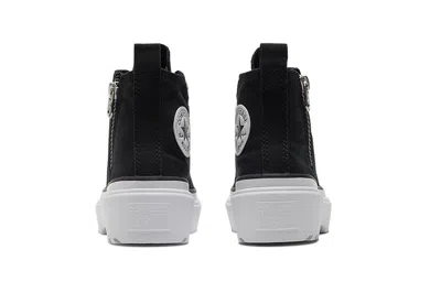 Converse (ps)  Chuck Taylor All Star High Top Lugged Casual Shoes 'black White'