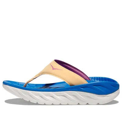 Hoka (wmns)  One One Ora Recovery Flip Slide 'impala Coastal Sky' In Blue