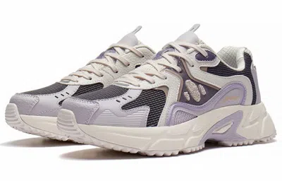 Li-ning (wmns)  Casual Lightweight Low-top Sneakers 'beige Purple'