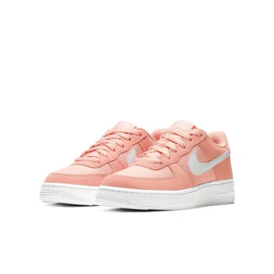 Nike (gs)  Air Force 1 Pe 'coral Stardust' In Pink