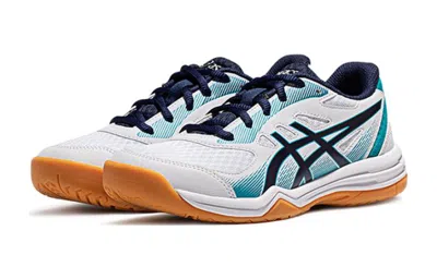 Asics (gs)  Upcourt 5 'white Peacoat Teal'
