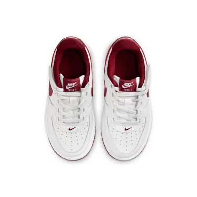 Nike (ps)  Force 1 Low Easyon 'white Team Red'