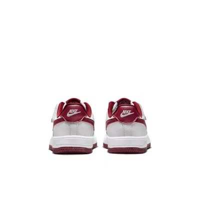 Nike (ps)  Force 1 Low Easyon 'white Team Red'