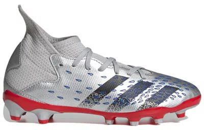 Adidas Originals (gs) Adidas Predator Freak.3 Multi Ground Boots 'grey Red'