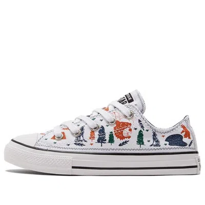 Converse Chuck Taylor All Star K White/orange In Multi