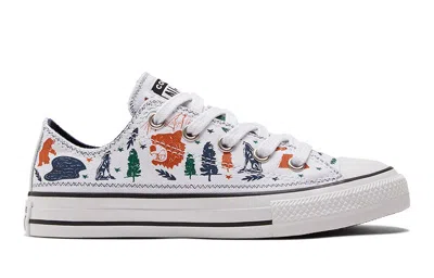 Converse Chuck Taylor All Star K White/orange In Multi