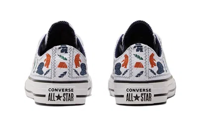 Converse Chuck Taylor All Star K White/orange In Multi
