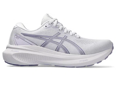 Asics Women's Gel Kayano 25 Running Shoes - B/medium Width In Lilac Hint/ash Rock