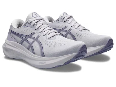 Asics Women's Gel Kayano 25 Running Shoes - B/medium Width In Lilac Hint/ash Rock