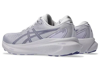 Asics Women's Gel Kayano 25 Running Shoes - B/medium Width In Lilac Hint/ash Rock