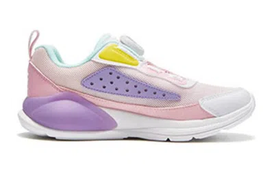 Fila (gs)  Boa Running Shoes 'white Lilac Pink' In Multi