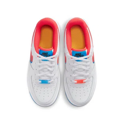 Nike (gs)  Air Force 1 Lv8 'offset Swoosh' In White
