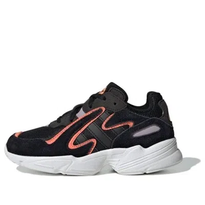 Adidas Originals (ps) Adidas Yung-96 Chasm Shoes  'core Black Semi Coral'