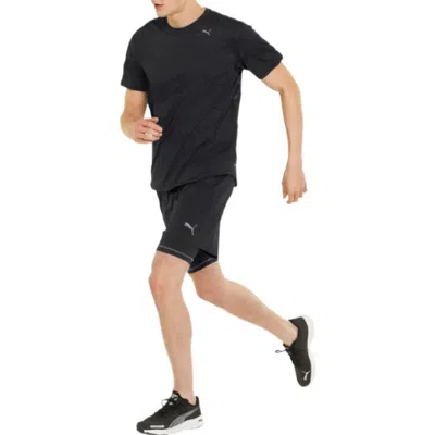 Puma Graphic 2-in-1 5 Running Shorts 'black'