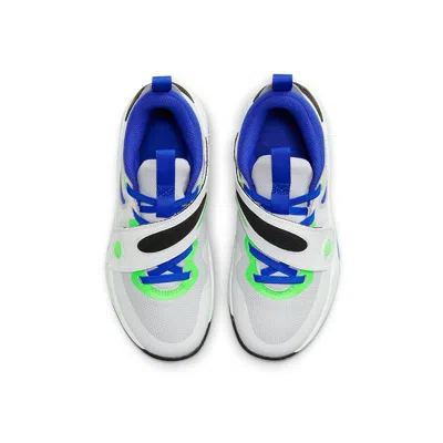 Nike (ps)  Team Hustle D 11 Shoes 'green Strike Racer Blue' In Multi