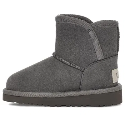 Ugg Idris Fleece Lined Snow Boots Big Boys Gray