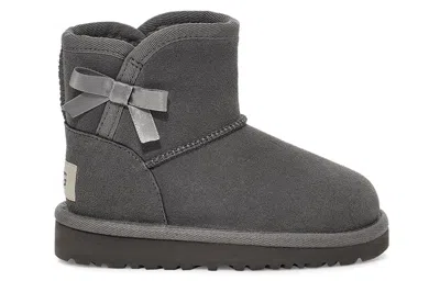 Ugg Idris Fleece Lined Snow Boots Big Boys Gray