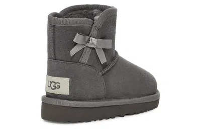 Ugg Idris Fleece Lined Snow Boots Big Boys Gray