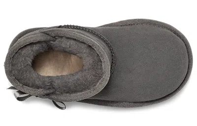 Ugg Idris Fleece Lined Snow Boots Big Boys Gray