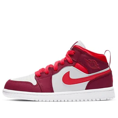 Air Jordan (ps)  1 Mid 'true Berry Rush Pink'