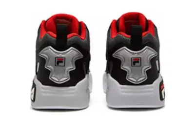 Fila (gs)  Boa Sportswear Sneakers 'black Grey Red' In Multi
