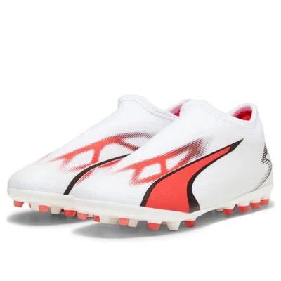 Puma (gs)  Ultra Match Ll Mg Jr 'white Orange'
