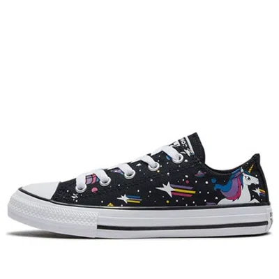 Converse Chuck Taylor All Star Rainbow Unicorn Black Sneakers 'black'