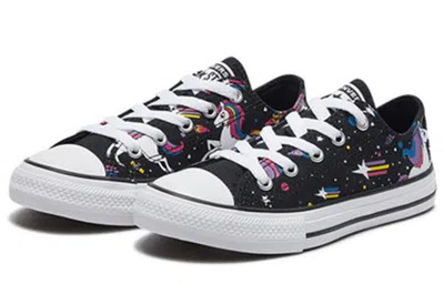 Converse Chuck Taylor All Star Rainbow Unicorn Black Sneakers 'black'