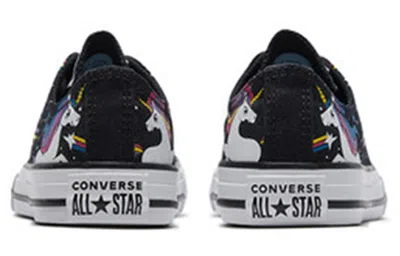 Converse Chuck Taylor All Star Rainbow Unicorn Black Sneakers 'black'