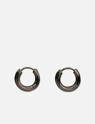 Midnightfactory Woody Hoop Earrings