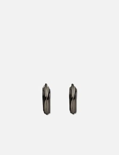 Midnightfactory Woody Hoop Earrings