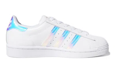 Adidas Originals (gs) Adidas Superstar J 'white Iridescent'