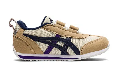 Asics (ps)  Idaho Mini 4 'tan Navy'