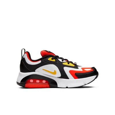 Nike (gs)  Air Max 200 'black Bright Crimson' In Multi