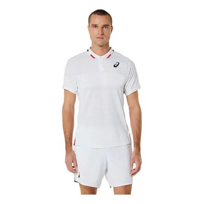 Asics Match Polo Shirt 'brilliant White'