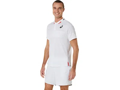 Asics Match Polo Shirt 'brilliant White'