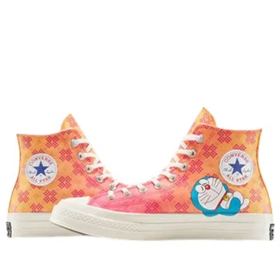 Converse X Doraemon Chuck 70 'habanero Gold Flamingo' In Orange