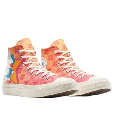 Converse X Doraemon Chuck 70 'habanero Gold Flamingo' In Orange